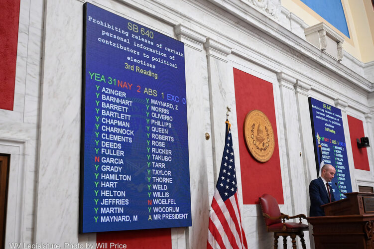 Bill Decreasing Transparency For Campaign Finance Reports Passes